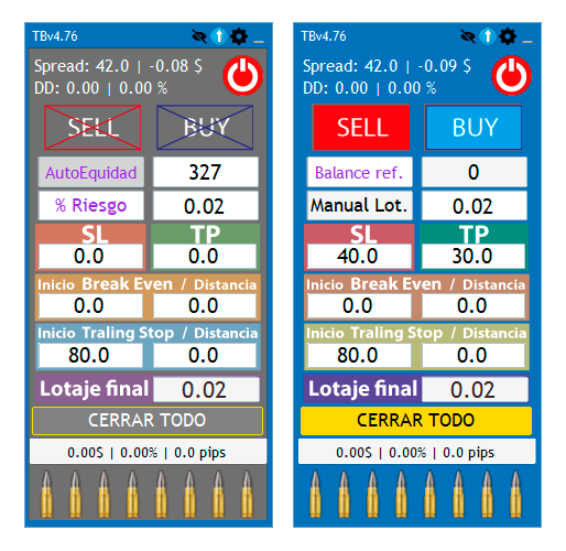 botonera gestion toolbox